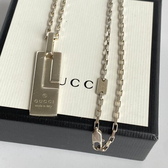 Gucci Silver Women's Necklace - Picture 2 of 7